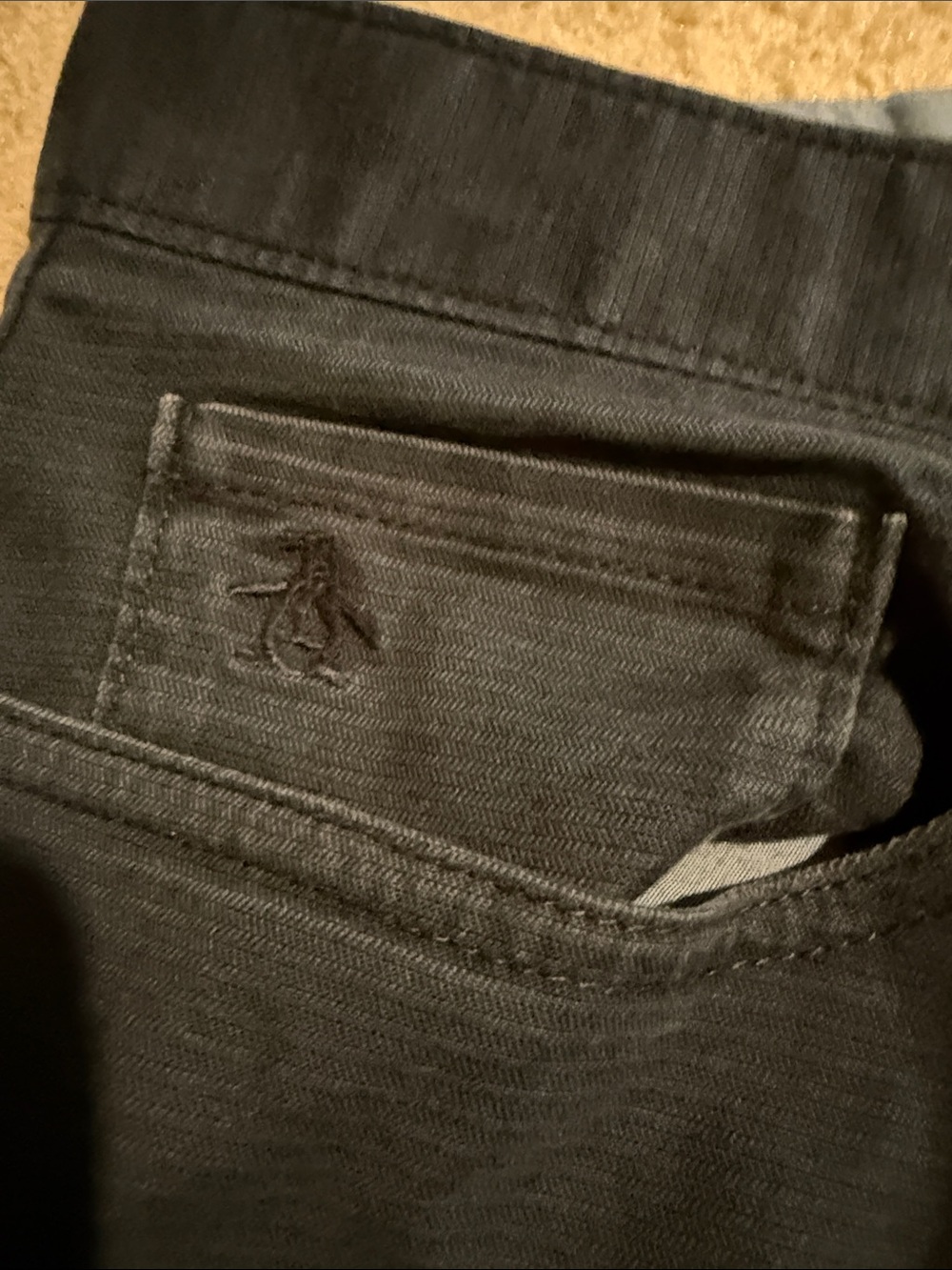 Original Penguin Men's Navy Blue Chinos - Picture 6 of 8